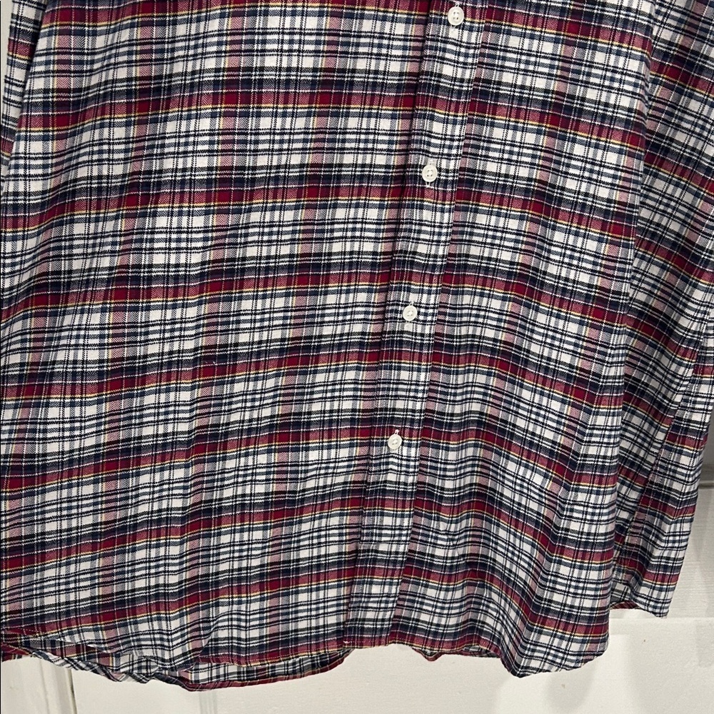 Frank & Eileen Finbar Cotton Plaid Button Down Long Sleeve Shirt - Large - Picture 5 of 9
